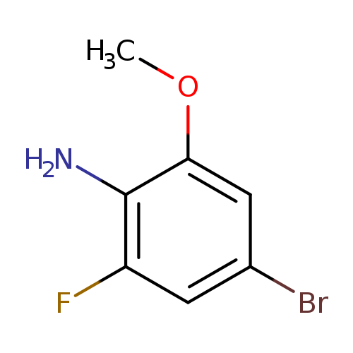 Benzenamine, 4-bromo-2-fluoro-6-methoxy-