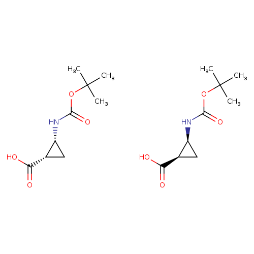 (1R,2S)-rel-2-{[(tert-butoxy)carbonyl]amino}cyclopropane-1-carboxylic acid