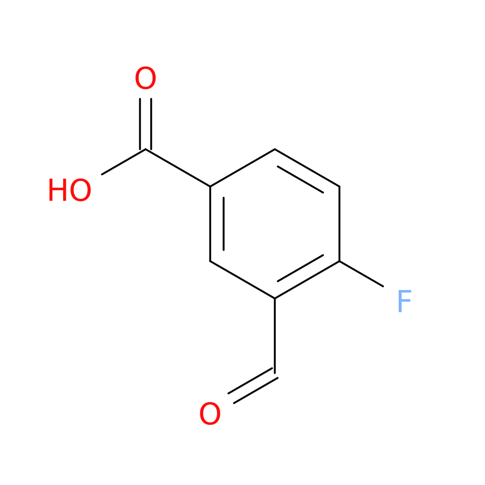 4-Fluoro-3-formylbenzoic acid