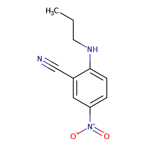 5-Nitro-2-(propylamino)benzonitrile