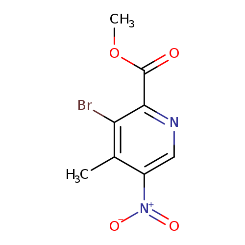 Methyl 3-bromo-4-methyl-5-nitropicolinate