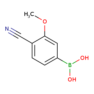 Boronic acid, (4-cyano-3-methoxyphenyl)- (9CI)