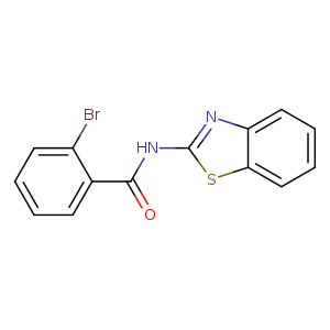 Benzamide, N-2-benzothiazolyl-2-bromo-
