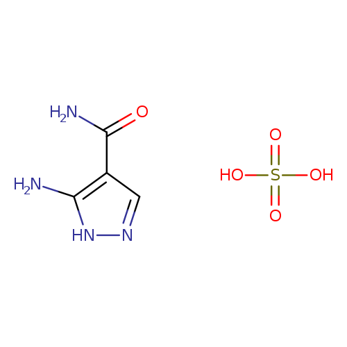 5-Amino-1h-pyrazole-4-carboxylic amide sulfate