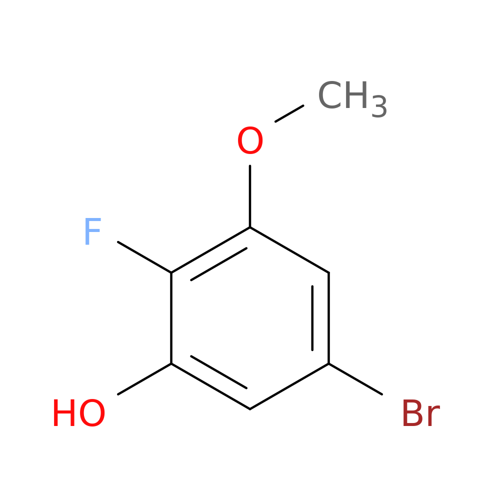 5-Bromo-2-fluoro-3-methoxyphenol