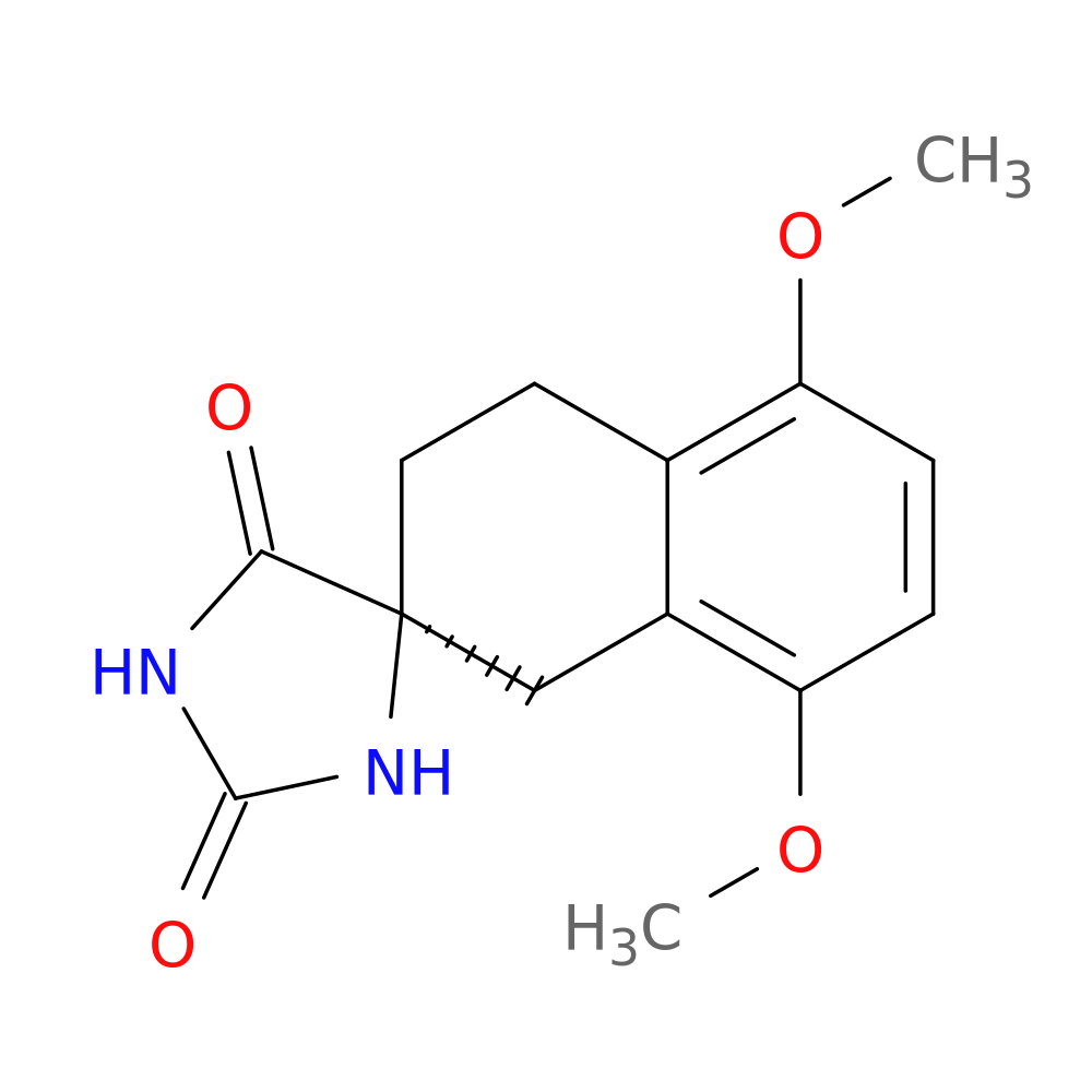 (S)-5',8'-dimethoxy-3',4'-dihydro-1'H-spiro[imidazolidine-4,2'-naphthalene]-2,5-dione