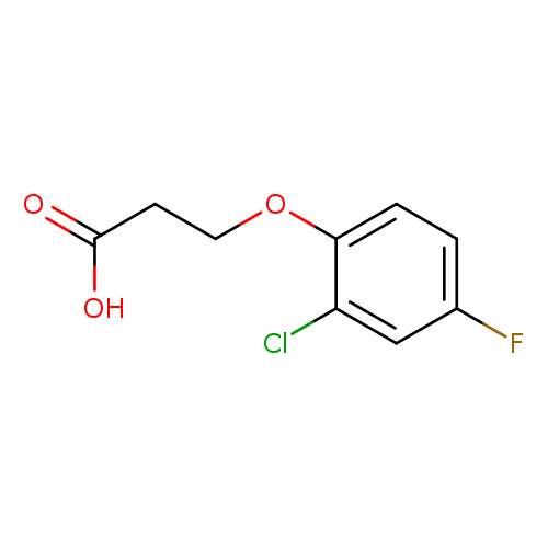 3-(2-chloro-4-fluorophenoxy)propanoic acid