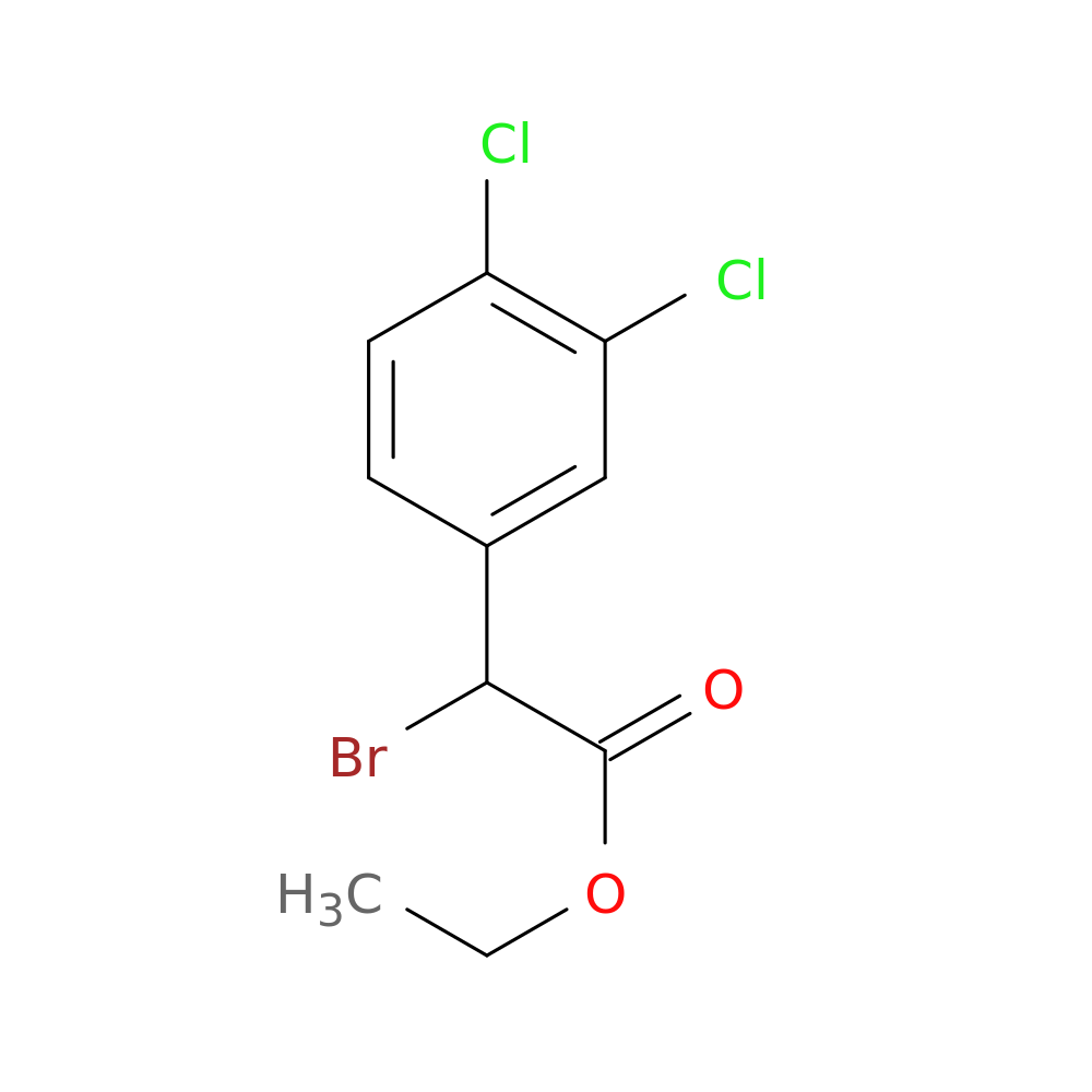 Alpha-bromo-3,4-dichlorophenylacetic acid ethyl ester