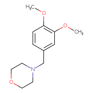 4-[(3,4-dimethoxyphenyl)methyl]morpholine