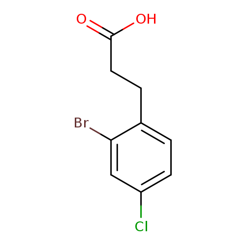 3-(2-BROMO-4-CHLORO-PHENYL)-PROPIONIC ACID