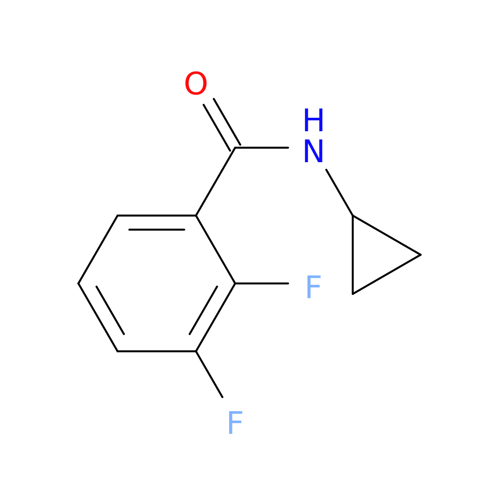 N-cyclopropyl-2,3-difluorobenzamide