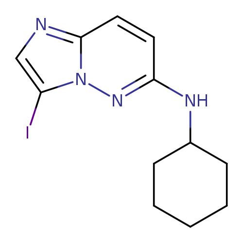 N-cyclohexyl-3-iodoimidazo[1,2-b]pyridazin-6-amine