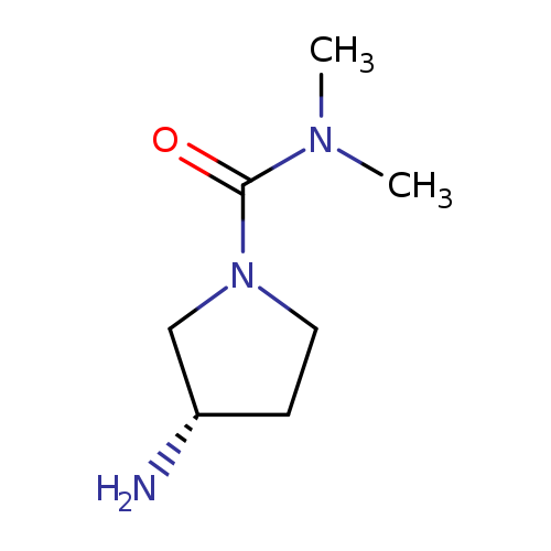 (3S)-3-amino-N,N-dimethylpyrrolidine-1-carboxamide