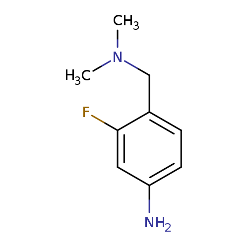 Benzenemethanamine, 4-amino-2-fluoro-N,N-dimethyl-