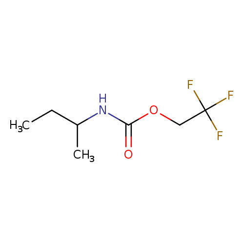2,2,2-trifluoroethyl N-(butan-2-yl)carbamate