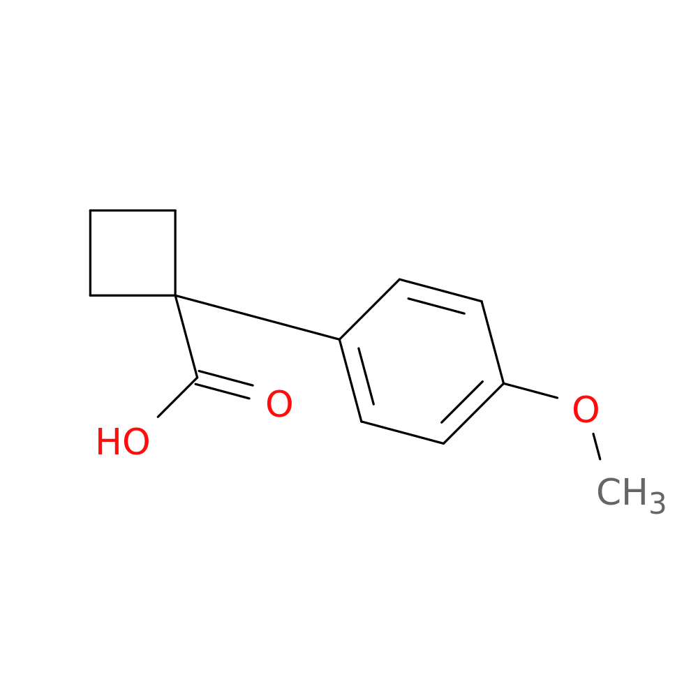 1-(4-Methoxyphenyl)cyclobutanecarboxylic acid