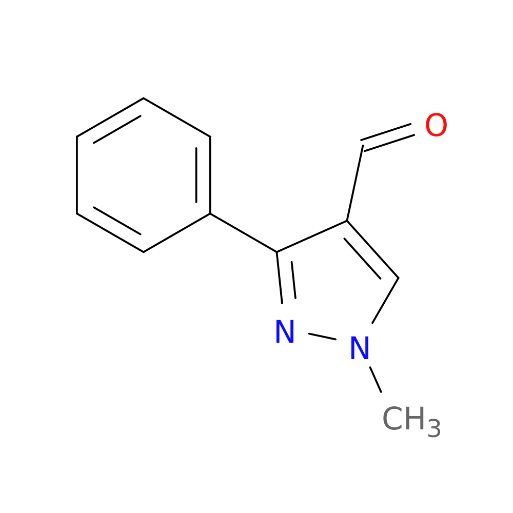 1-Methyl-3-phenyl-1H-pyrazole-4-carbaldehyde