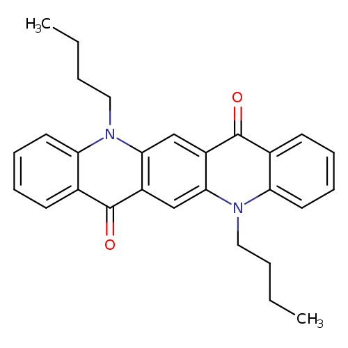 Quino[2,3-b]acridine-7,14-dione, 5,12-dibutyl-5,12-dihydro-