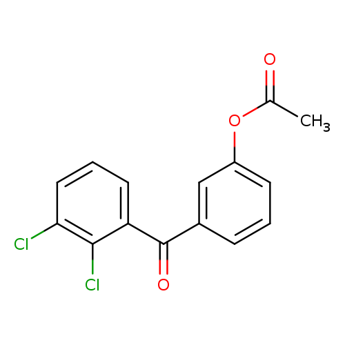 3-Acetoxy-2',3'-dichlorobenzophenone