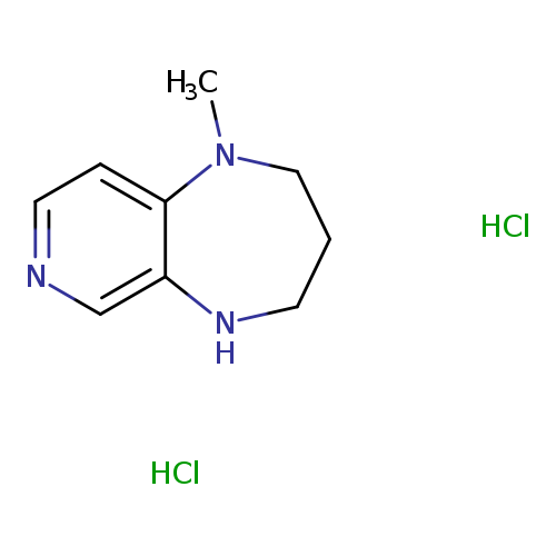 1-methyl-1H,2H,3H,4H,5H-pyrido[3,4-b][1,4]diazepine dihydrochloride