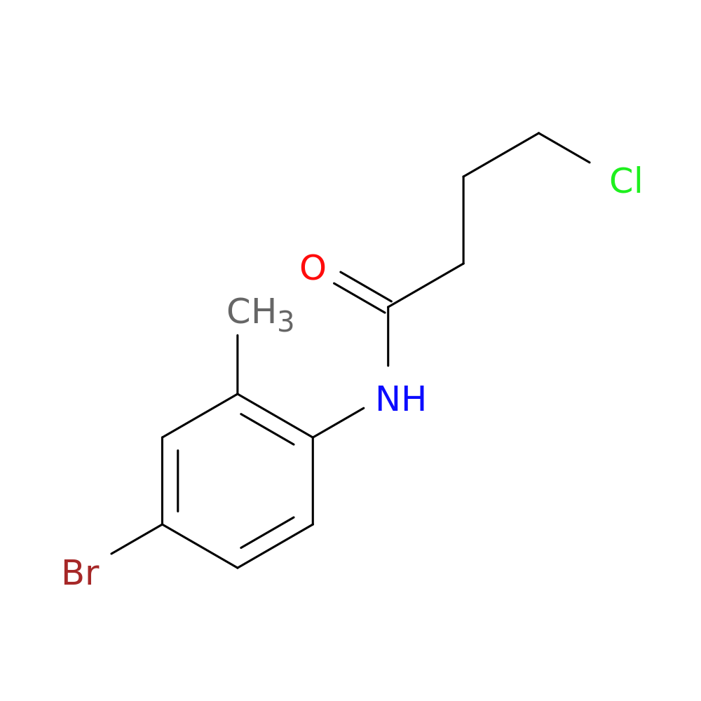 N-(4-bromo-2-methylphenyl)-4-chlorobutanamide
