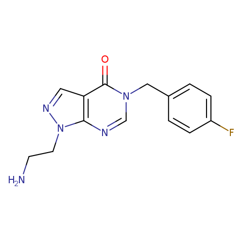 1-(2-Aminoethyl)-5-(4-fluorobenzyl)-1,5-dihydro-4h-pyrazolo[3,4-d]pyrimidin-4-one