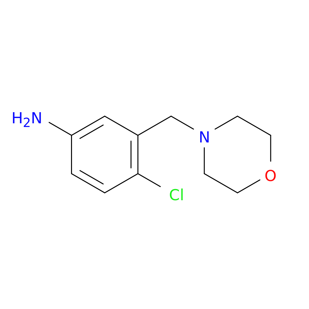 4-Chloro-3-(Morpholinomethyl)Aniline