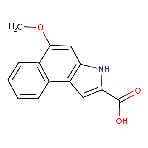 5-Methoxy-3h-benzo[e]indole-2-carboxylic acid