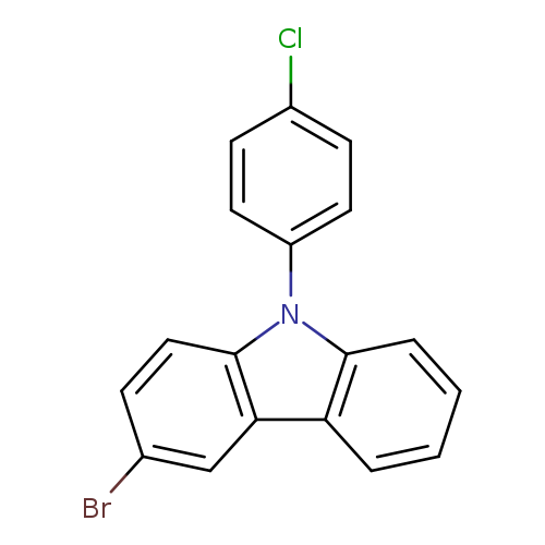 9H-Carbazole, 3-bromo-9-(4-chlorophenyl)-