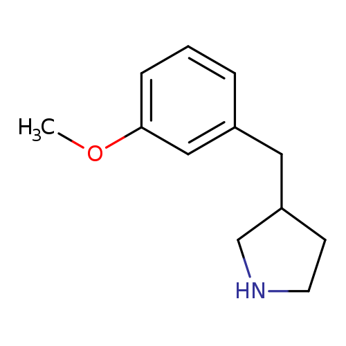 3-[(3-methoxyphenyl)methyl]pyrrolidine