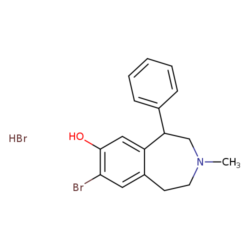 8-Bromo-3-methyl-5-phenyl-2,3,4,5-tetrahydro-1H-benzo[d]azepin-7-ol hydrobromide