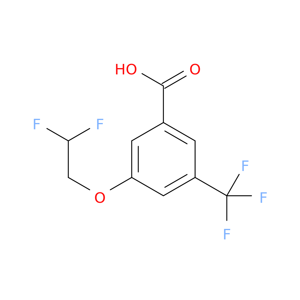 3-(2,2-Difluoroethoxy)-5-(trifluoromethyl)benzoic acid