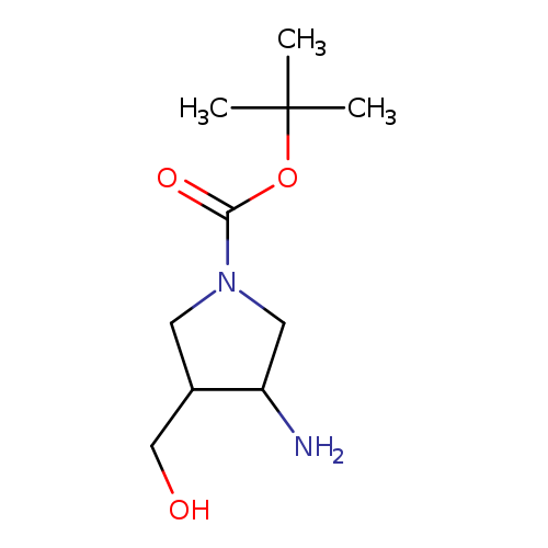 tert-Butyl 3-amino-4-(hydroxymethyl)pyrrolidine-1-carboxylate