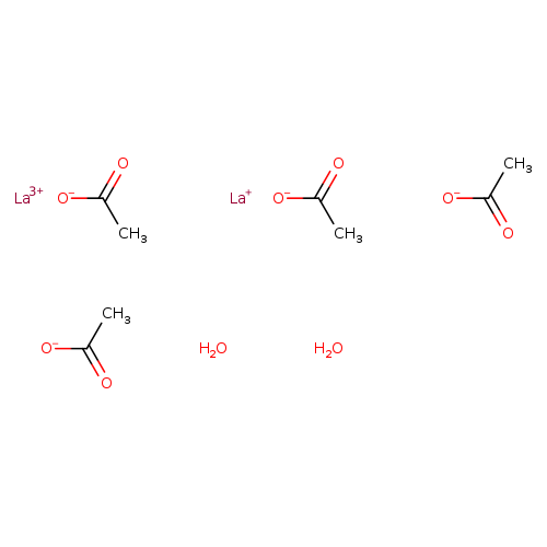 Acetic acid, lanthanum(3+) salt, hydrate (9CI)