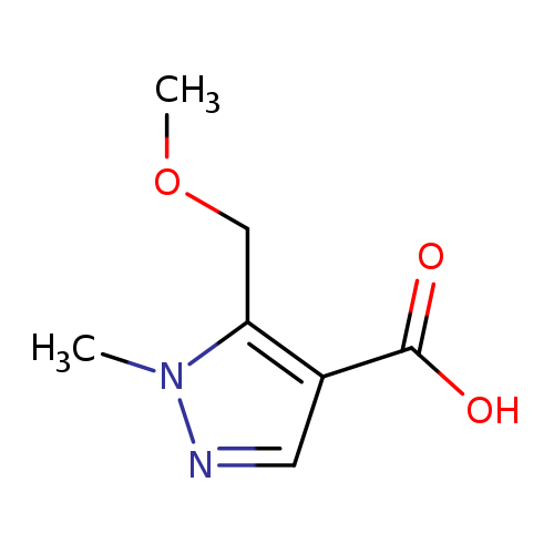 5-(methoxymethyl)-1-methyl-1H-pyrazole-4-carboxylic acid