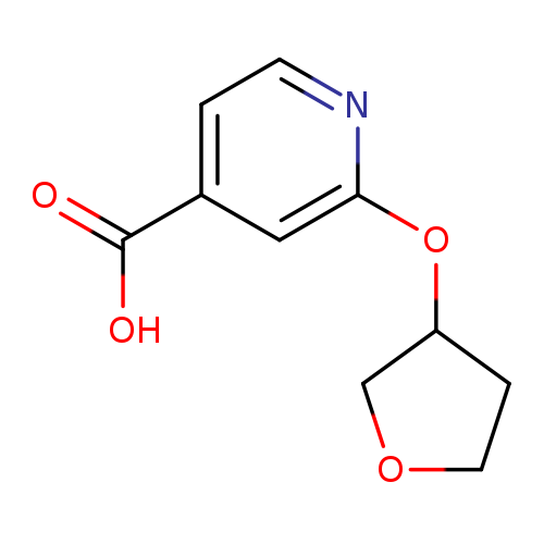 2-(Oxolan-3-yloxy)pyridine-4-carboxylic acid