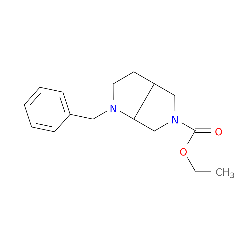 Ethyl 1-benzylhexahydropyrrolo[3,4-b]pyrrole-5(1H)-carboxylate
