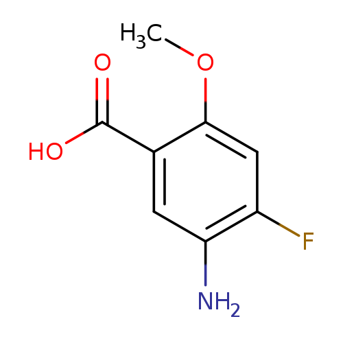 5-Amino-4-fluoro-2-methoxy-benzoic acid