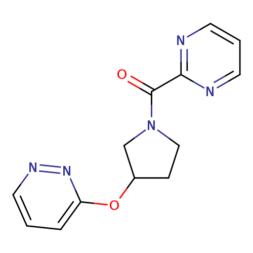 2-[3-(pyridazin-3-yloxy)pyrrolidine-1-carbonyl]pyrimidine