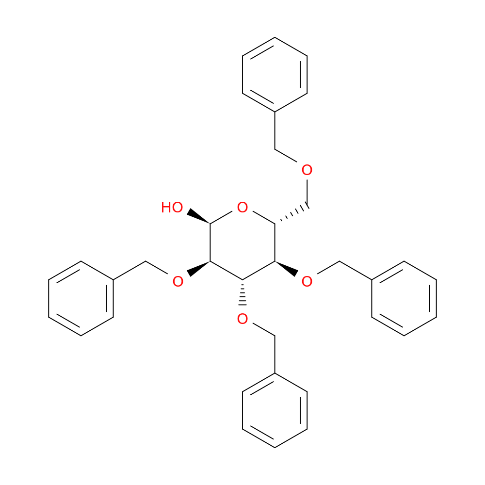 2,3,4,6-Tetra-O-benzyl-alpha-D-glucopyranose