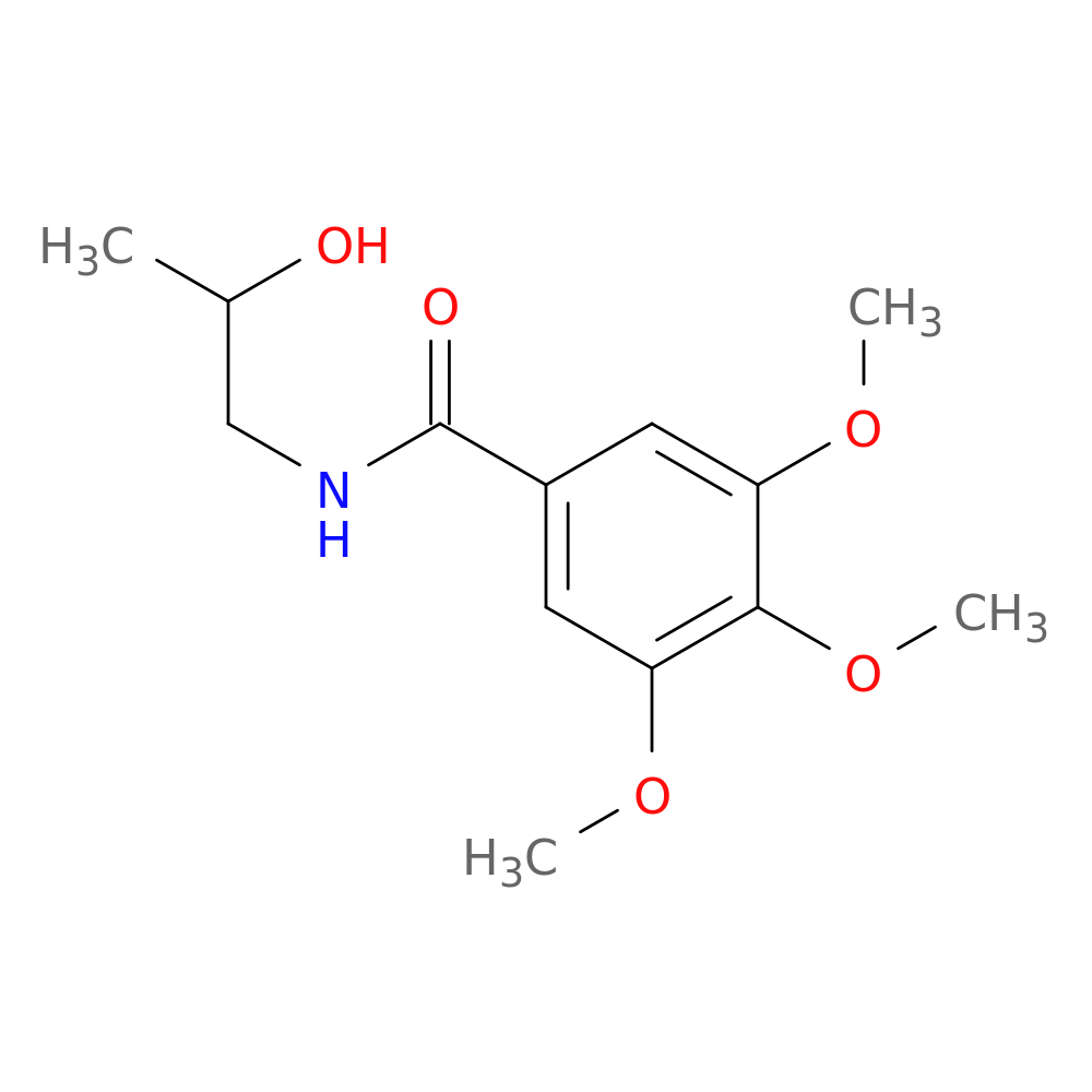 N-(2-hydroxypropyl)-3,4,5-trimethoxybenzamide