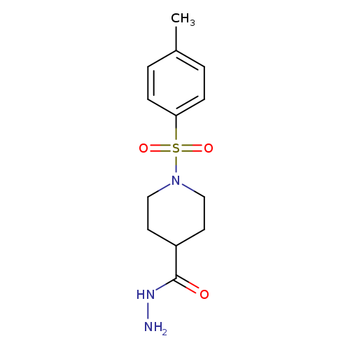 1-[(4-Methylphenyl)sulfonyl]piperidine-4-carbohydrazide
