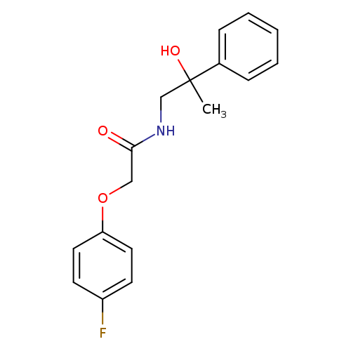 2-(4-fluorophenoxy)-N-(2-hydroxy-2-phenylpropyl)acetamide
