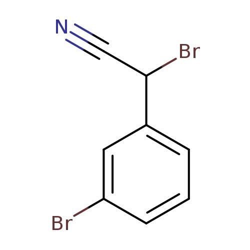 2-bromo-2-(3-bromophenyl)acetonitrile