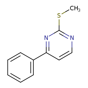 2-METHYLSULFANYL-4-PHENYLPYRIMIDINE