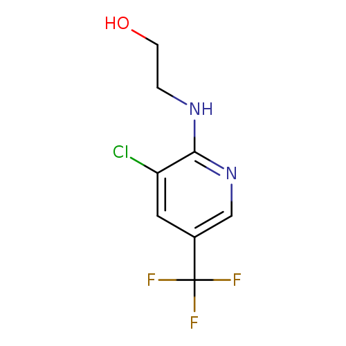 2-((3-Chloro-5-(trifluoromethyl)pyridin-2-yl)amino)ethanol