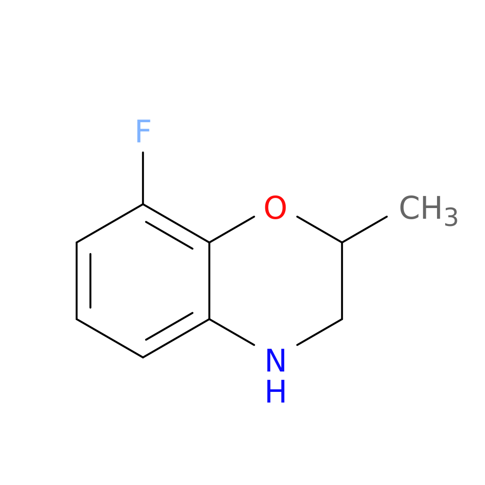 8-Fluoro-2-methyl-3,4-dihydro-2H-1,4-benzoxazine