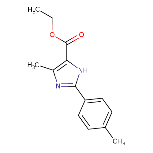 1H-Imidazole-5-carboxylic acid, 4-methyl-2-(4-methylphenyl)-, ethyl ester
