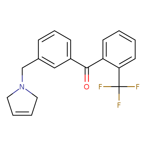 (3-((2,5-Dihydro-1H-pyrrol-1-yl)methyl)phenyl)(2-(trifluoromethyl)phenyl)methanone