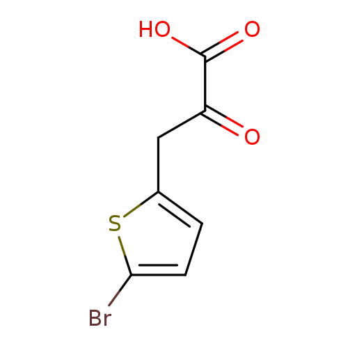 3-(5-BROMOTHIOPHEN-2-YL)-2-OXOPROPANOIC ACID